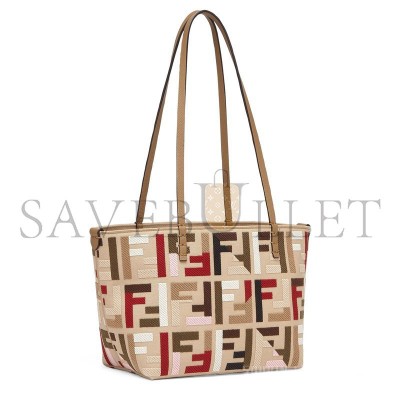 FENDI SMALL ROLL TOTE BAG 8BH424AT4AF09VT (22*18*14cm)